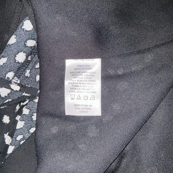 Black and White Sleeveless Mini Sundress Size Medium - Picture 4 of 6